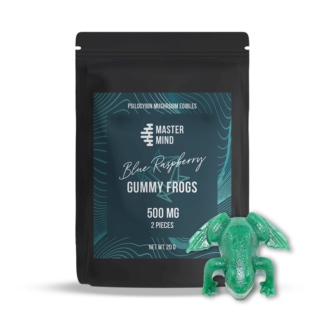 Blue Raspberry Gummy Frogs