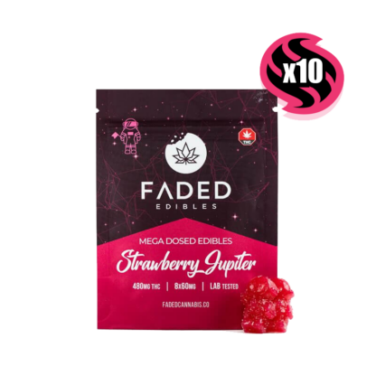 Faded Cannabis Co Strawberry Jupiter