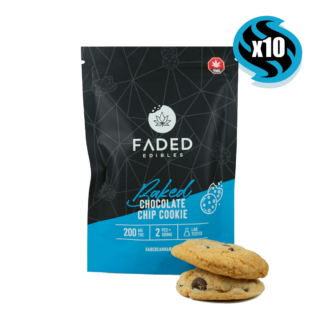 Faded Baked - Chocolate Chip Cookies 200mg THC