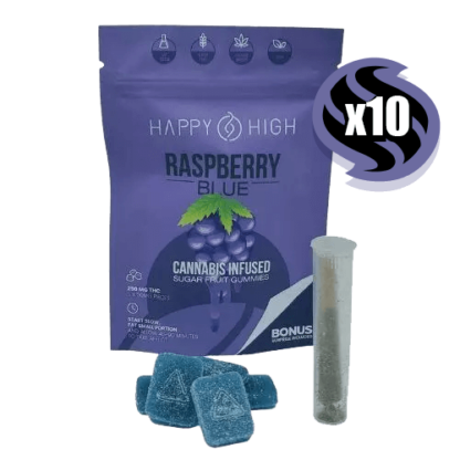 Happy-High-Cannabis-Infused-Gummies-Blue-Raspberry